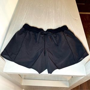 Lululemon Hotty Hot High-Rise Long Lined Shorts, 4” Inseam, Size 8